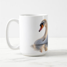 Cisne Dourado na Água