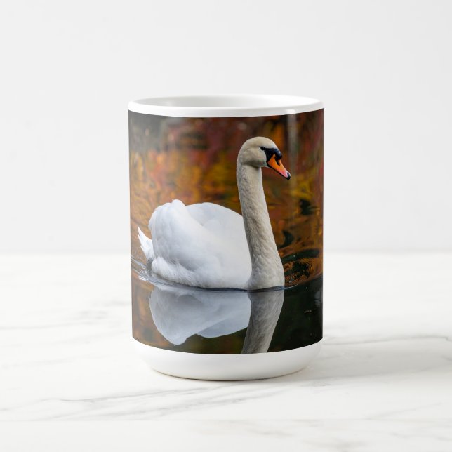 Caneca De Café Cisne Elegante (Centro)