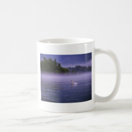 Caneca De Café Cisne no lago