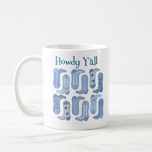 Caneca De Café CISV Austin Howdy Y'all (Esquerda)