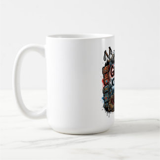 Caneca De Café Citação alemã de caminhada – “Gefahr? Ich kenne si