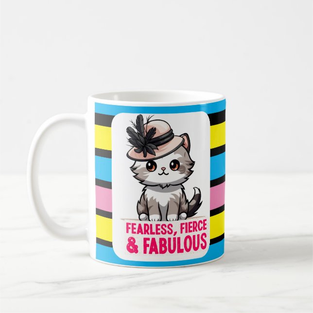 CANECA DE CAFÉ CITAÇÃO CAT (Esquerda)
