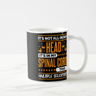 Caneca De Café Citação Da Esclerose Para Sensibilização Da Sra. S
