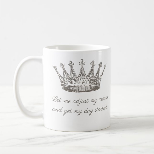 Caneca De Café Citação da Princesa Engraçada (Esquerda)