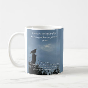 Caneca De Café Citação de afirmações cristãs e Bíblia corresponde