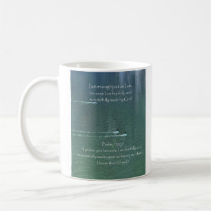 Caneca De Café Citação de afirmações cristãs e Bíblia corresponde