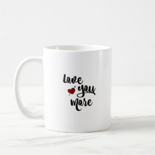 Caneca De Café Citação de Amar Mais Estética Moderna