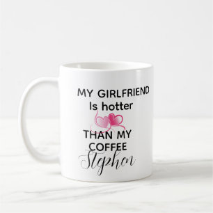 Caneca De Café Citação de amor personalizada e engraçada do dia d
