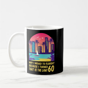 Caneca De Café Citação de aniversário de 60 anos engraçado retrô
