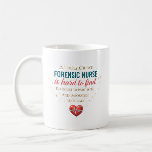 Caneca De Café Citação de Apreciação de Enfermeira Forense Person