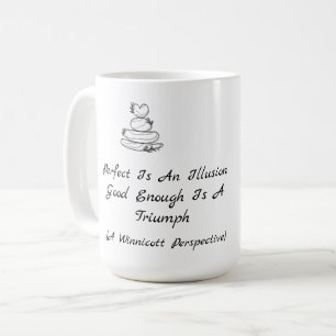 Caneca De Café Citação de Autoestima de Winnicott