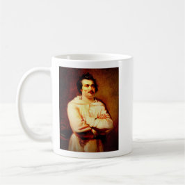 Caneca De Café Citação de Balzac honrada sobre café