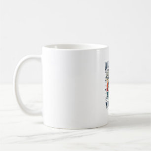 Caneca De Café Citação de Cachorro Husky Gravura Vintage Design d