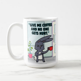 Caneca De Café citação de café coelho