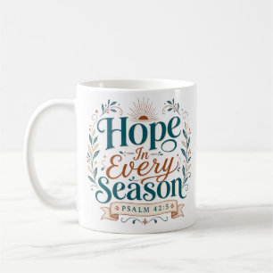 Caneca De Café Citação de Crença Diária de Esperança em Cada Esta