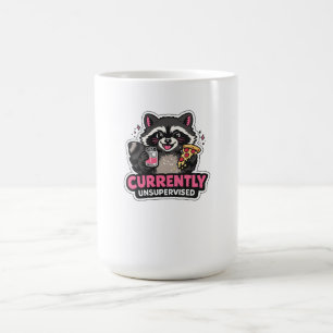 Caneca De Café Citação de Desculpa Divertida Atualmente Sem Super