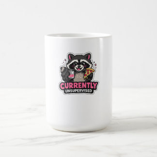 Caneca De Café Citação de Desculpa Divertida Atualmente Sem Super