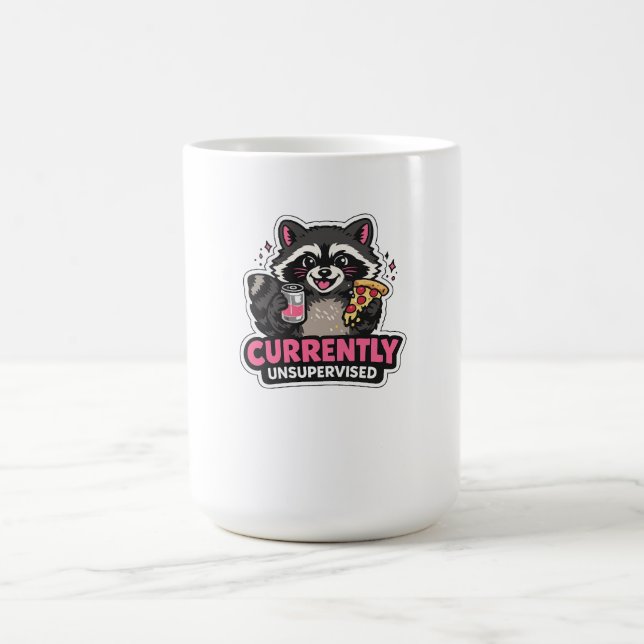 Caneca De Café Citação de Desculpa Divertida Atualmente Sem Super (Centro)