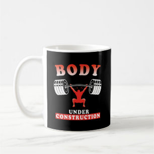 Caneca De Café Citação de exercícios motivacionais de formação de