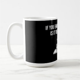 Caneca De Café Citação de Filosofia para Desperdiçar Tempo