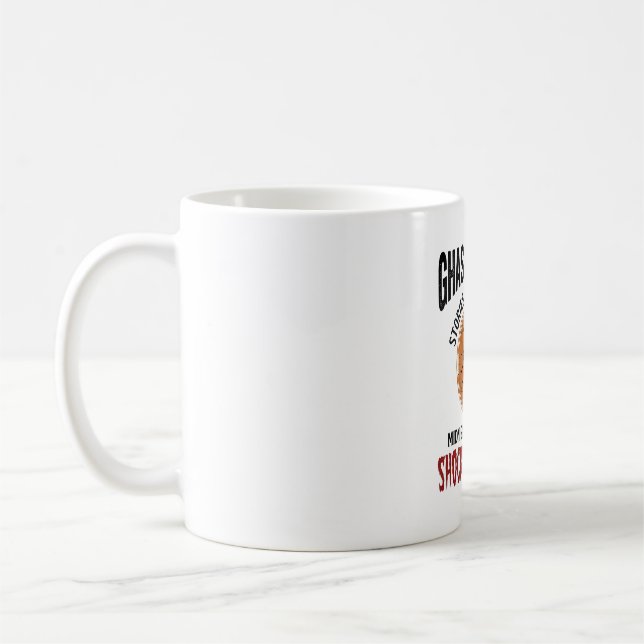 Caneca De Café Citação de Halloween Torne-se Qualquer Coisa Assus (Esquerda)