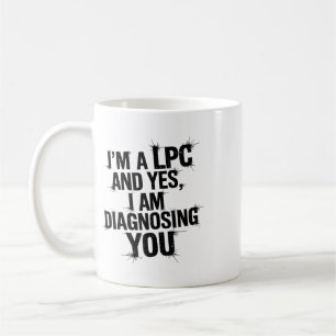 Caneca De Café Citação de Humor de Conselheiro Profissional Licen