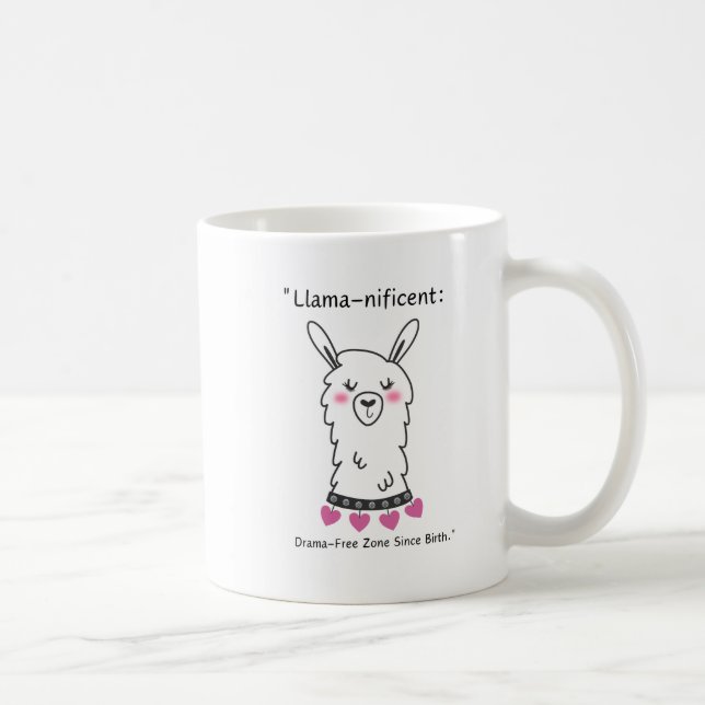 CANECA DE CAFÉ CITAÇÃO DE LLAMA (Direita)