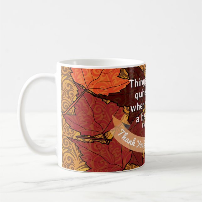 Caneca De Café Citação de melhor amigo (Esquerda)