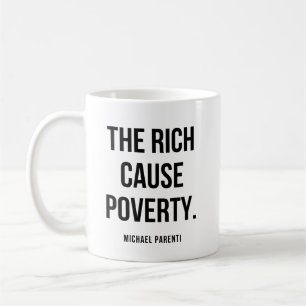 Caneca De Café citação de Michael Parenti