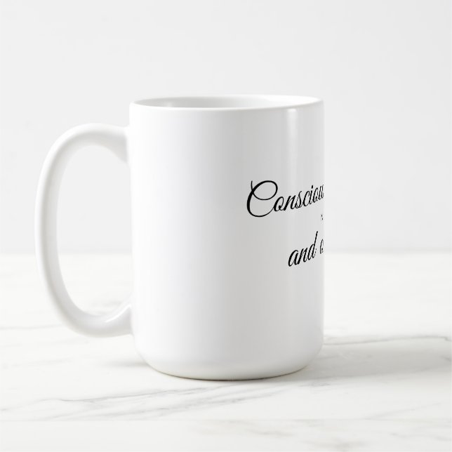 Caneca De Café Citação de Neville Goddard (Esquerda)