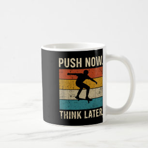 Caneca De Café Citação de Rua de Arte de Skate 1