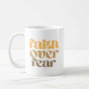 Caneca De Café Citação de Versículo da Bíblia Cristã Fé Sobre o M