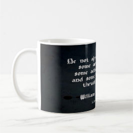 Caneca De Café Citação de William Shakespeare