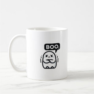Caneca De Café Citação Divertida de Desaprovação Boo