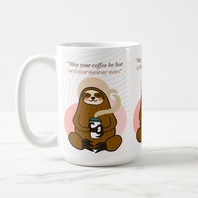 Caneca De Café citação do café (Esquerda)