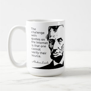 Caneca De Café Citação do Mug de Lincoln