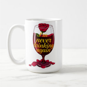Caneca De Café Citação do Vinho