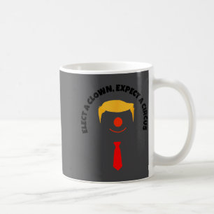 Caneca De Café Citação engraçada anti-Trump, não meu presidente,