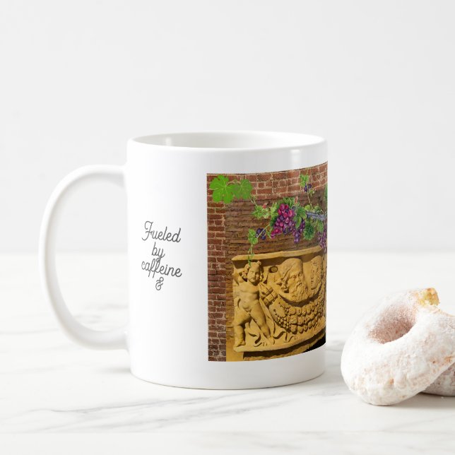 Caneca De Café Citação engraçada da escultura romana para artista (Com Donut)