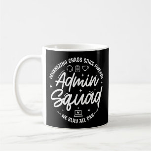 Caneca De Café Citação engraçada de administração de caos Dia dos