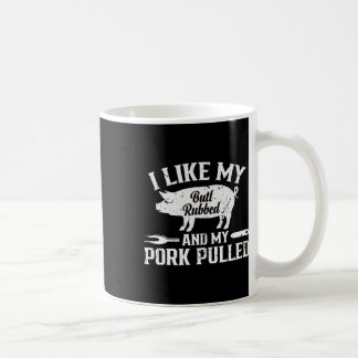 Caneca De Café Citação engraçada de churrasco grelhando porco car