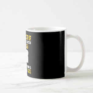 Caneca De Café Citação engraçada de ovo frito e amante de frango 