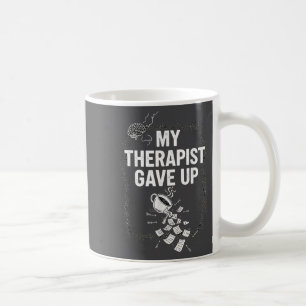 Caneca De Café Citação Engraçada de Terapia Minha Terapeuta Desis
