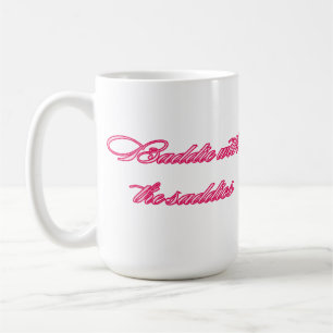 Caneca De Café Citação engraçada e identificável de Baddie With t