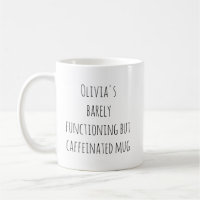 Citação engraçada e preguiçosa de cafeína nome per