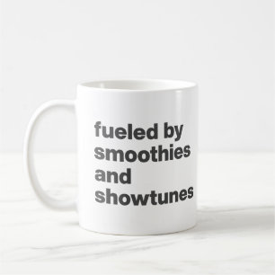 Caneca De Café Citação engraçada para amantes de Smoothie e Showt