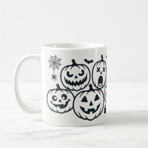 Caneca De Café Citação fofa de Halloween