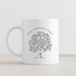 Caneca De Café Citação Inspiradora de Mentalidade Positiva