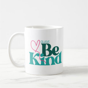Caneca De Café Citação Inspiradora de Ser Gentil