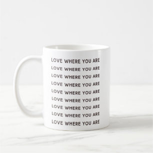Caneca De Café Citação Inspiradora e Motivadora e Afirmativa